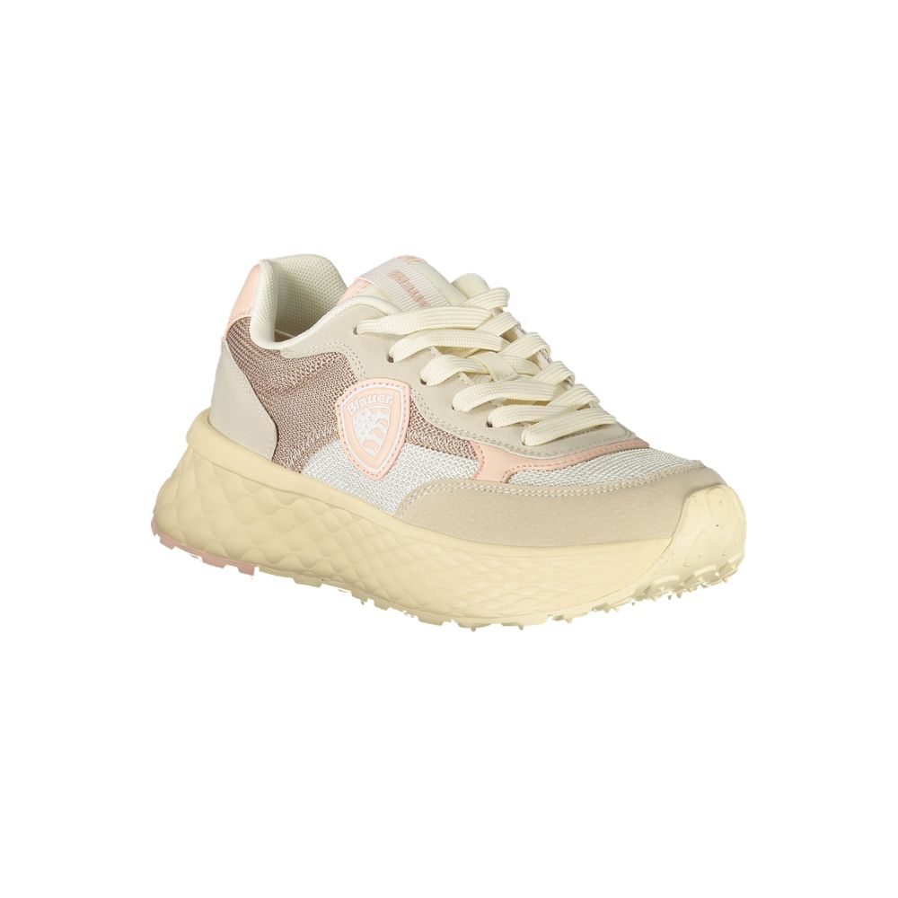 Blauer Beige Polyester Women Sneaker | Regal Royce