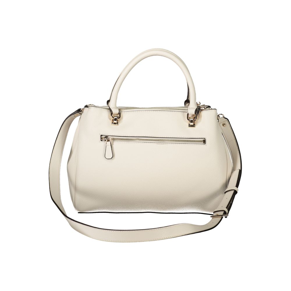 Guess Jeans White Polyethylene Women Handbag | Regal Royce