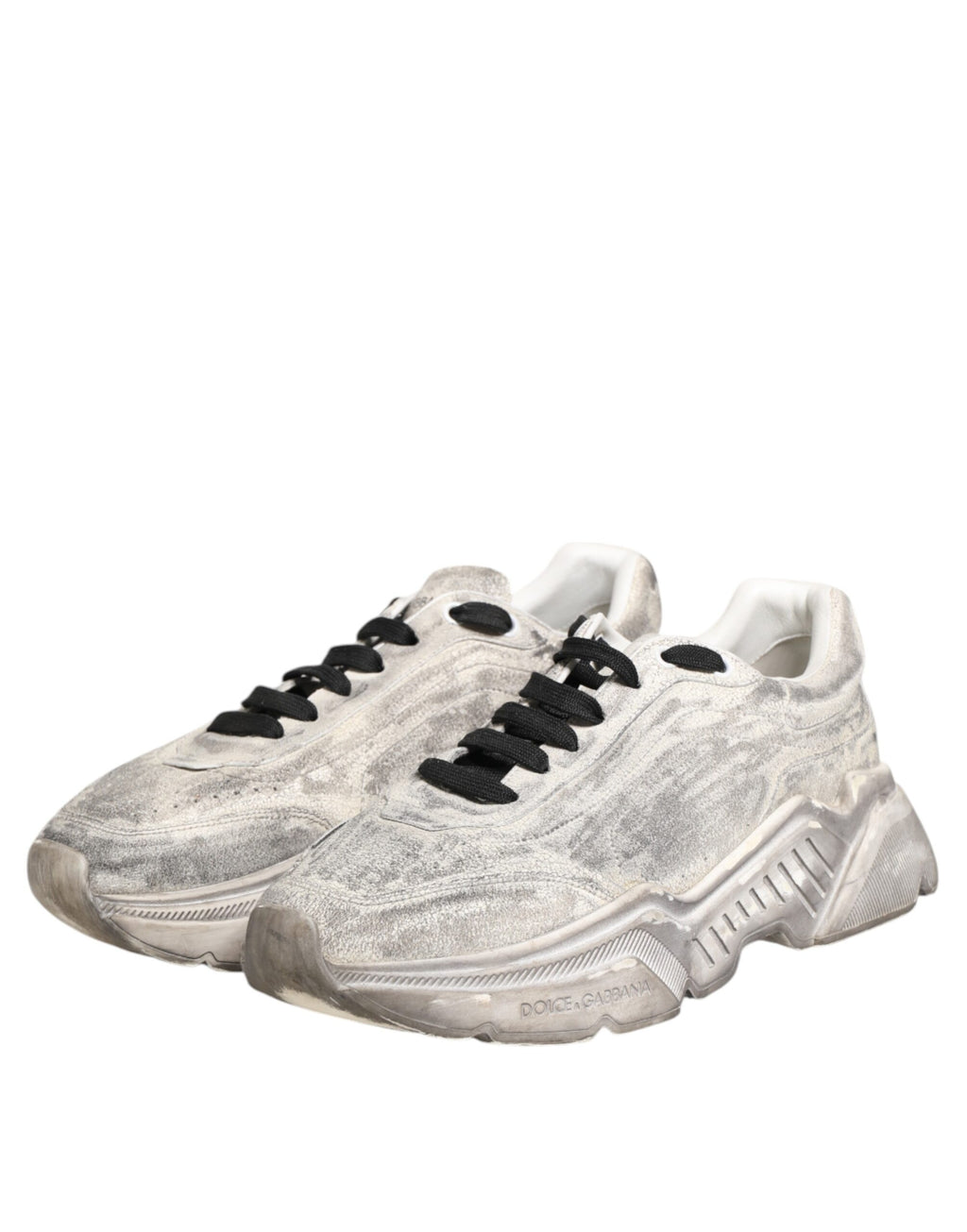 Dolce & Gabbana White Daymaster Low Top Men Sneakers Shoes
