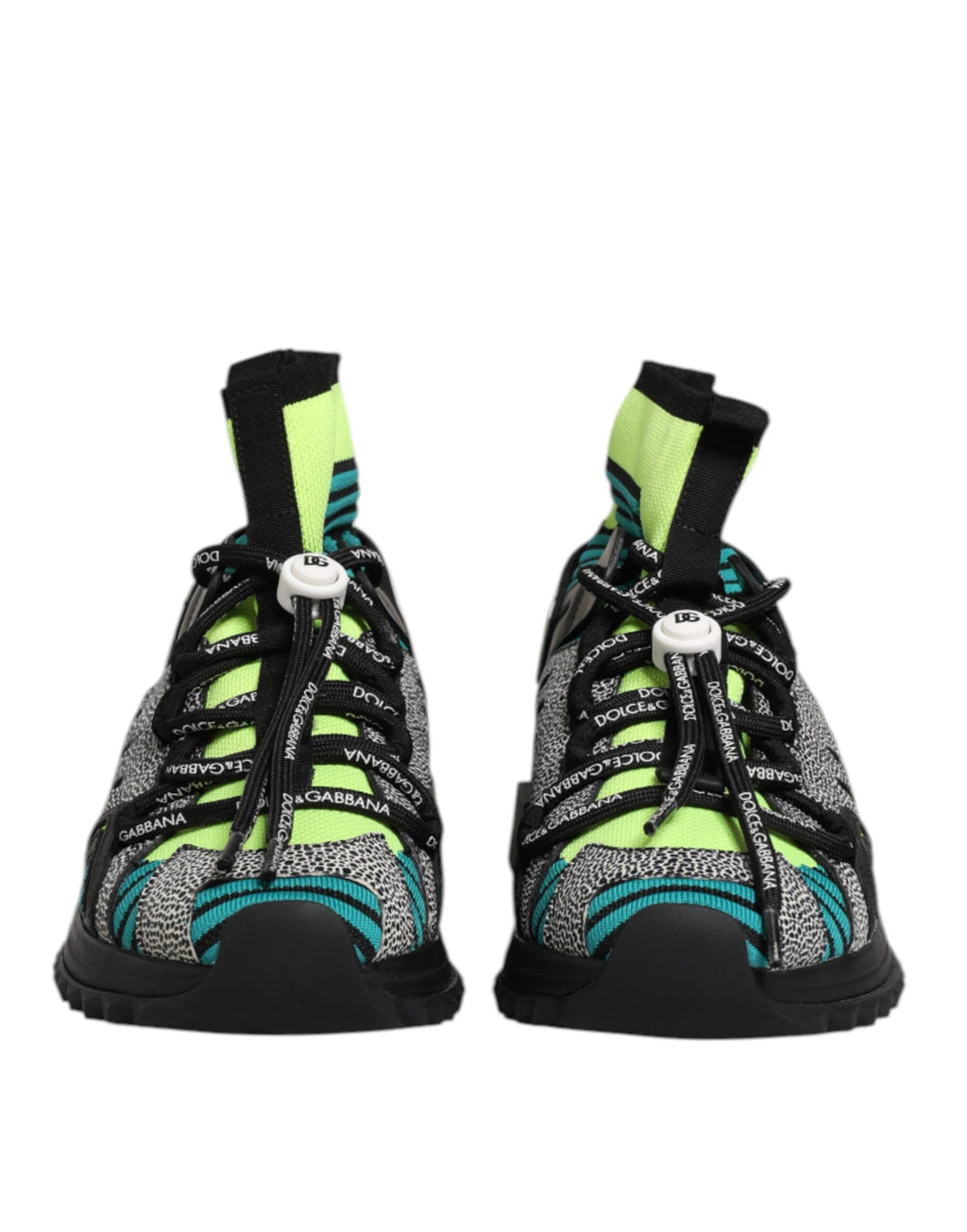 Dolce & Gabbana Multicolor Sorrento Socks Men Sneakers Shoes