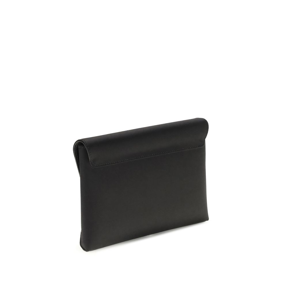 Versace Black Calf Leather Bos Taurus Shoulder Bag | Regal Royce