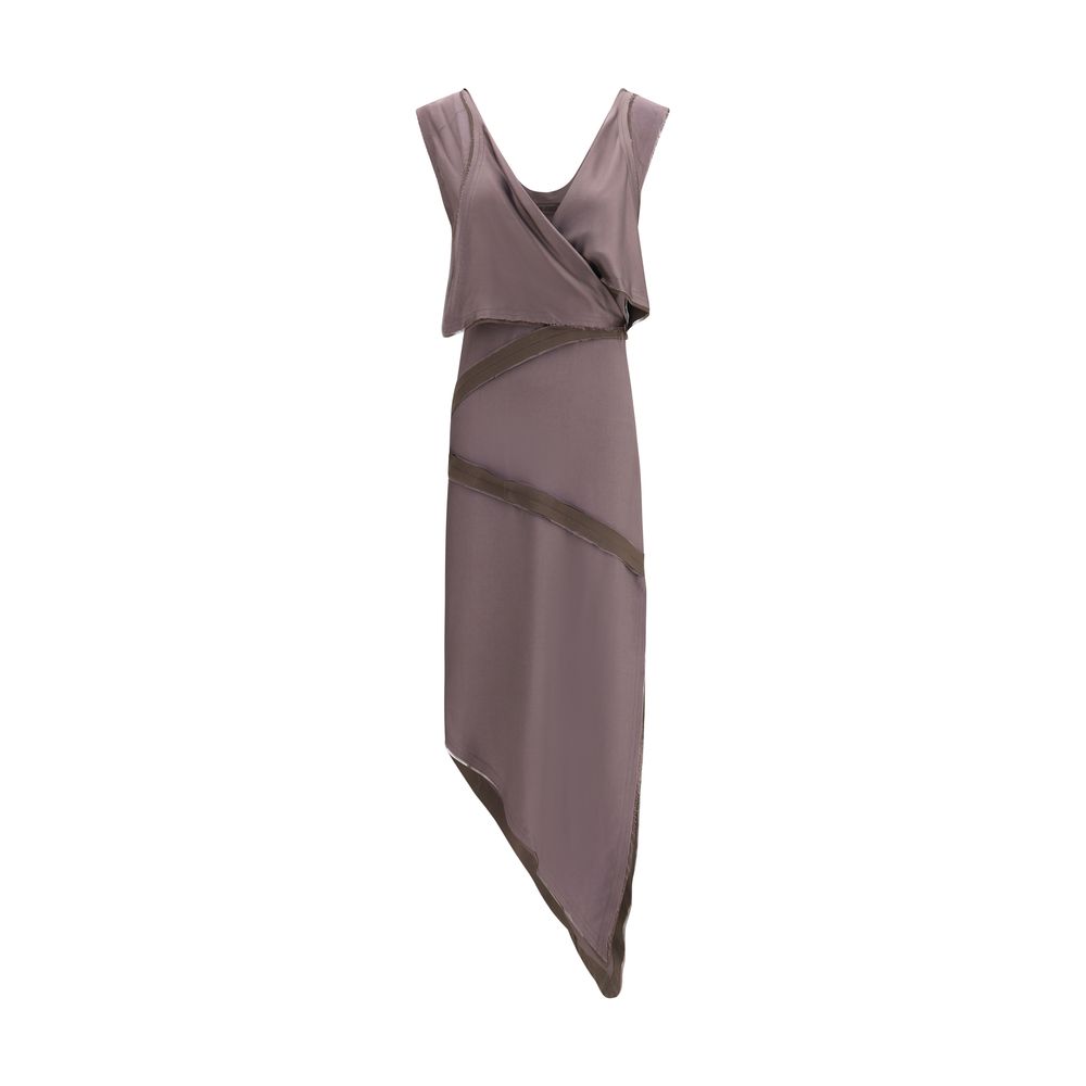 The Attico Brown Viscose Casual Dress | Regal Royce