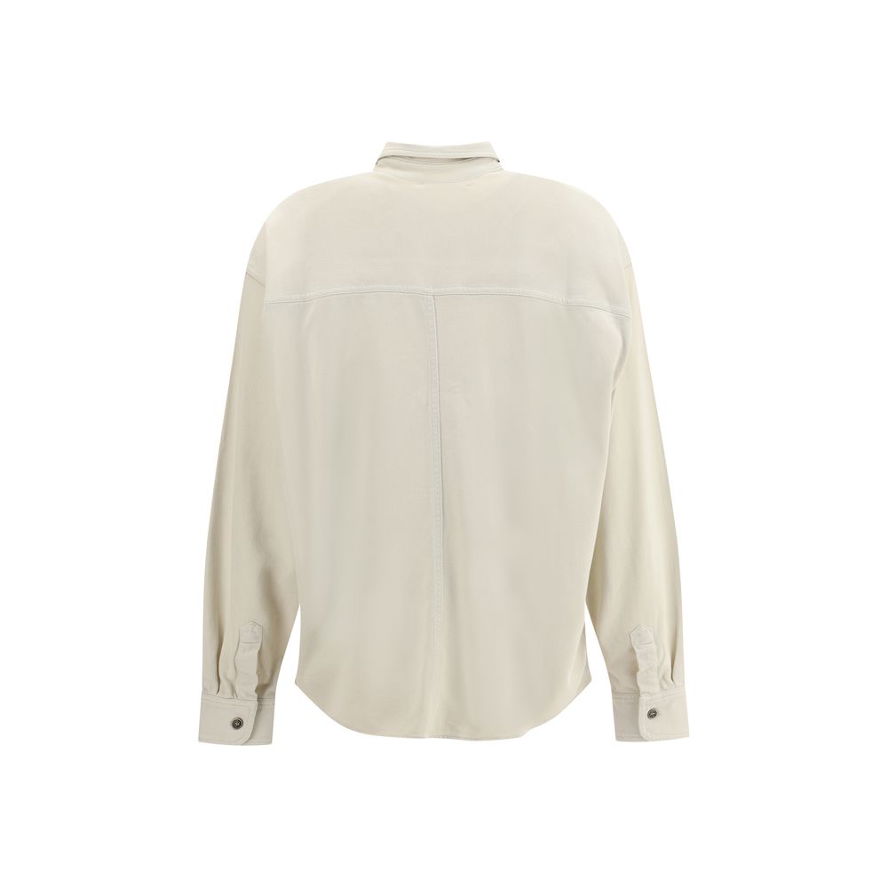 Marant Etoile White Cotton Dress Shirt | Regal Royce