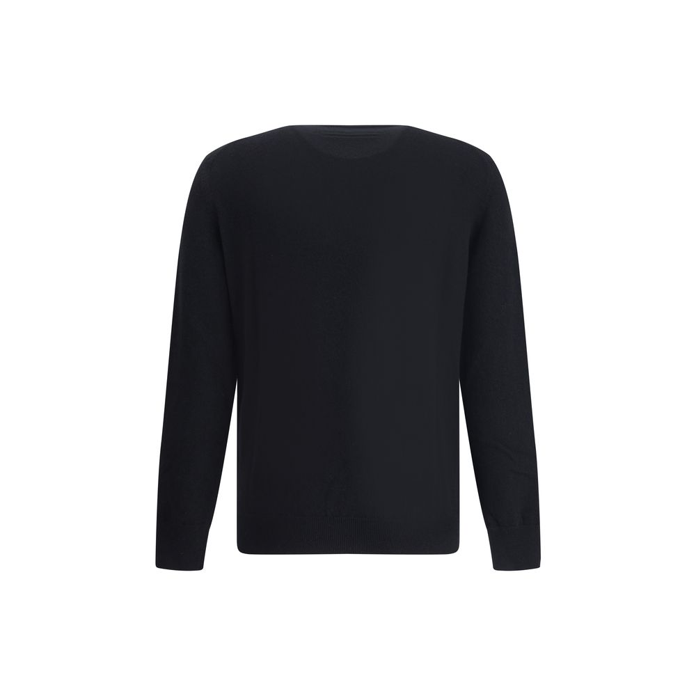 ZEGNA Black Cashmere Cashmere Sweater | Regal Royce