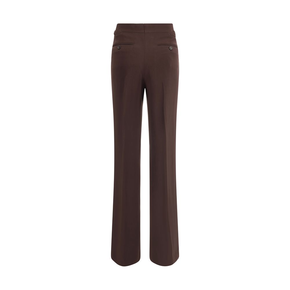 Tom Ford Brown Viscose Casual Pants | Regal Royce