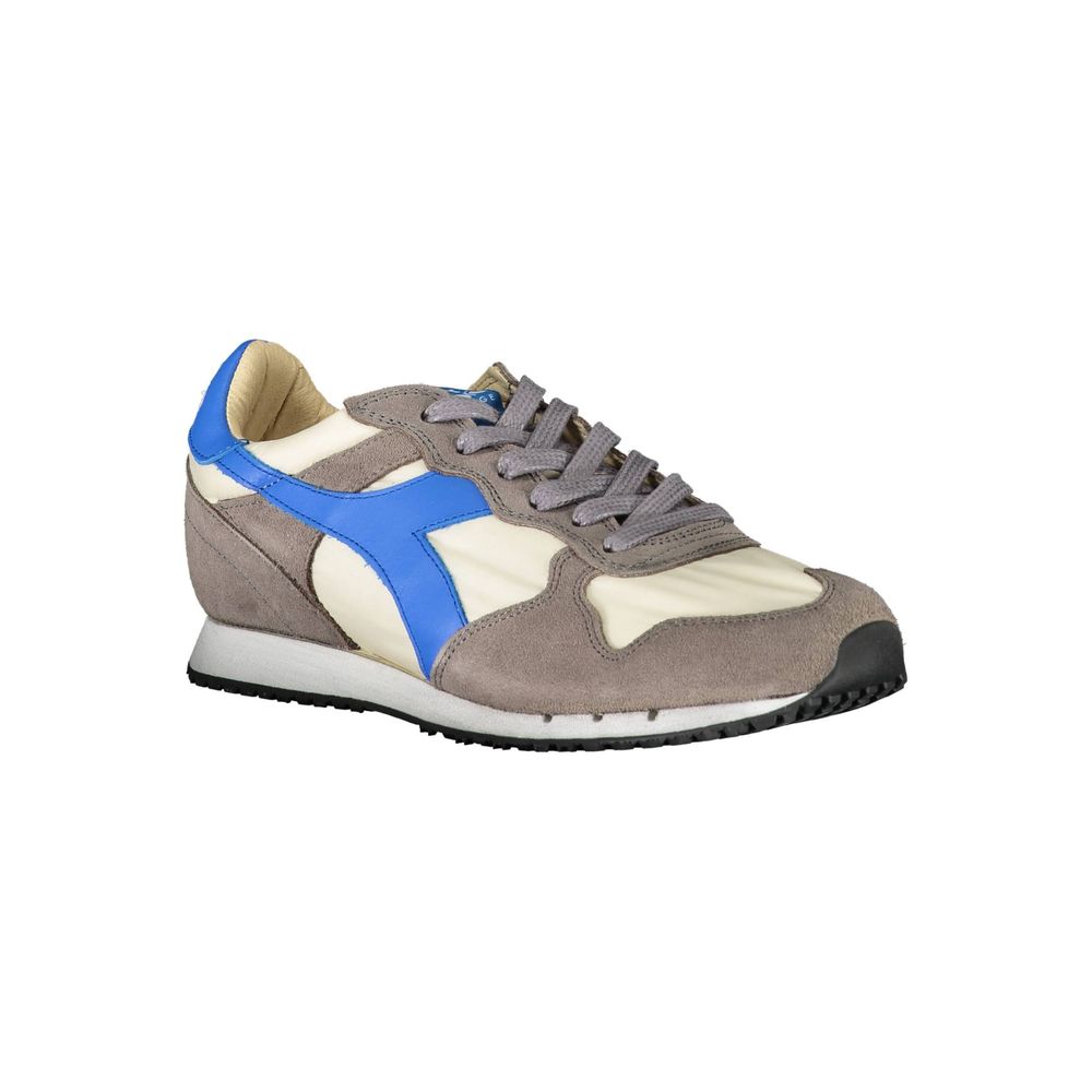 Diadora Grigio Leather Women Sneaker | Regal Royce