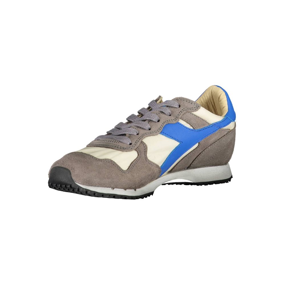 Diadora Grigio Leather Women Sneaker | Regal Royce