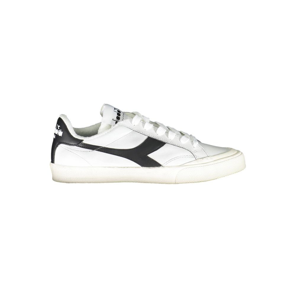 Diadora Bianco Leather Women Sneaker | Regal Royce