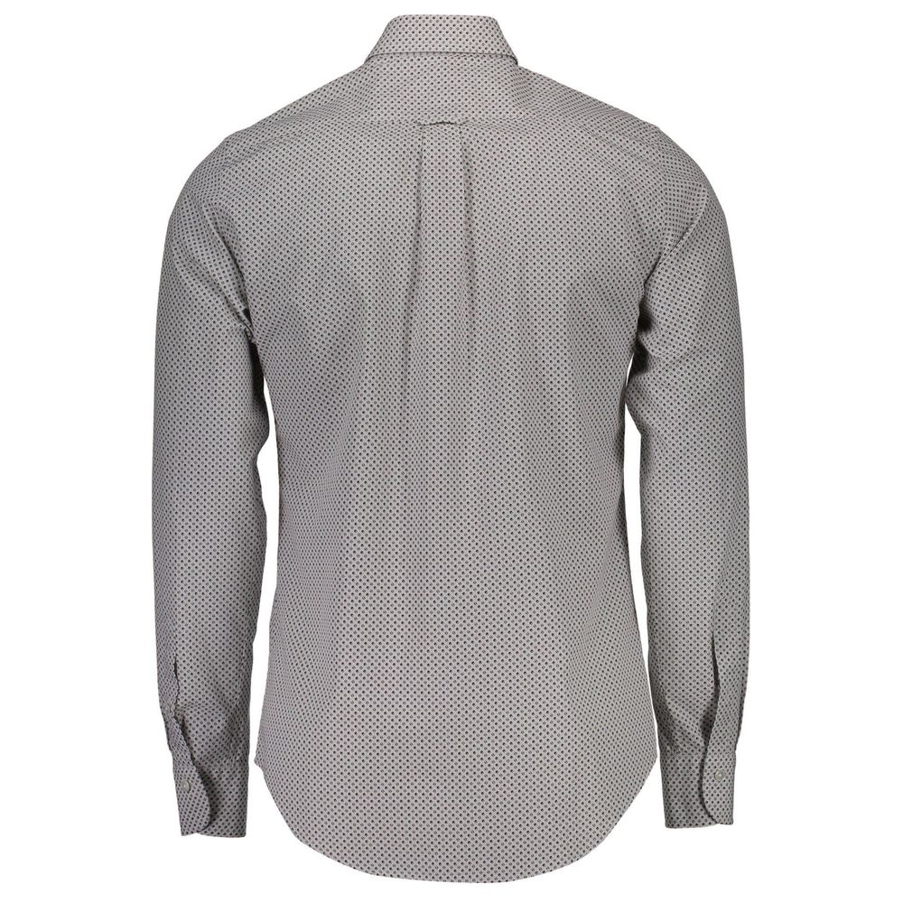 Gant Bianco Cotton Men Shirt | Regal Royce