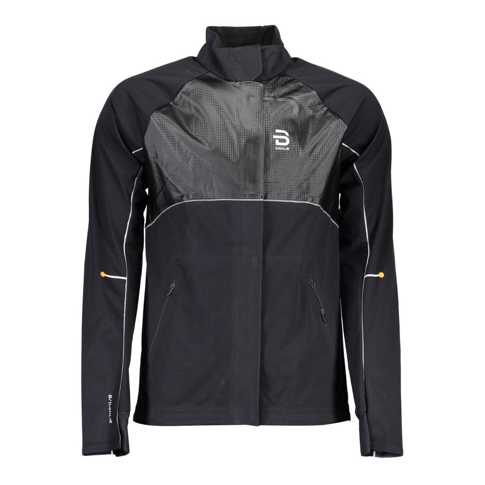 Bjorn Daehlie Black Polyester Men's Jacket | Regal Royce