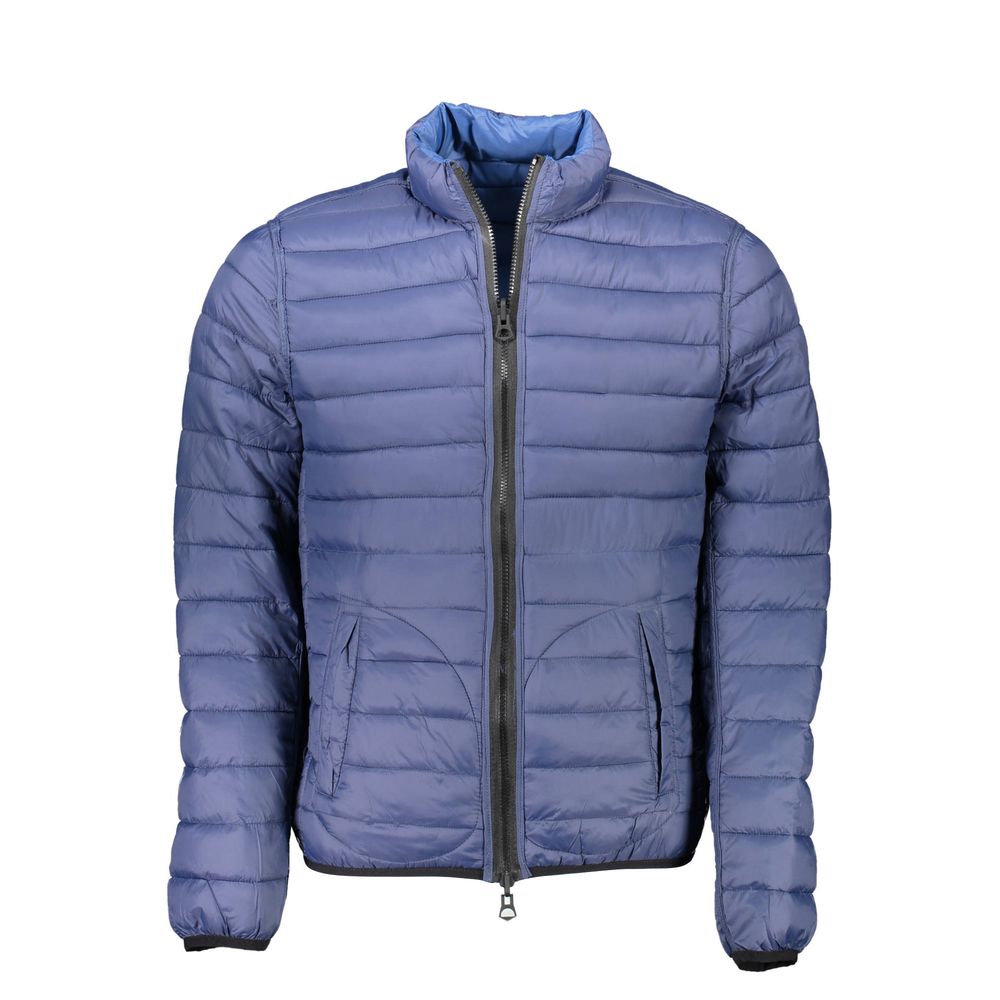 U.S. POLO ASSN. Blue Nylon Men's Jacket | Regal Royce