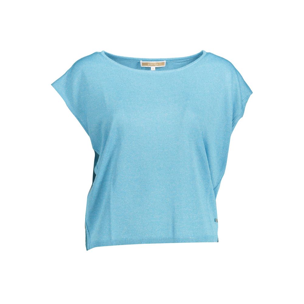 Kocca Azzurro Viscosa Women T-Shirt | Regal Royce