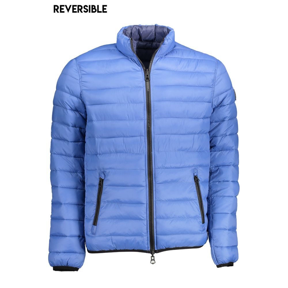 U.S. POLO ASSN. Blue Nylon Men's Jacket | Regal Royce