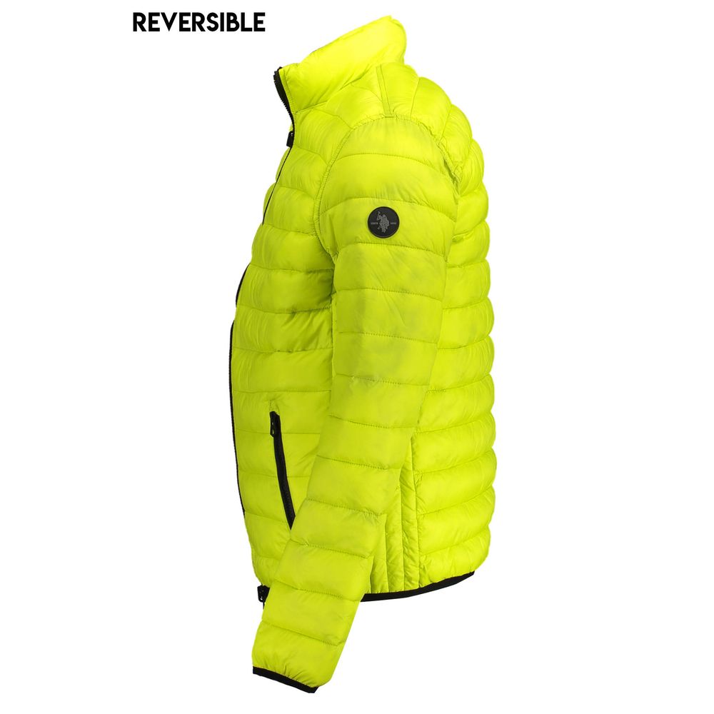 U.S. POLO ASSN. Yellow Nylon Men's Jacket | Regal Royce