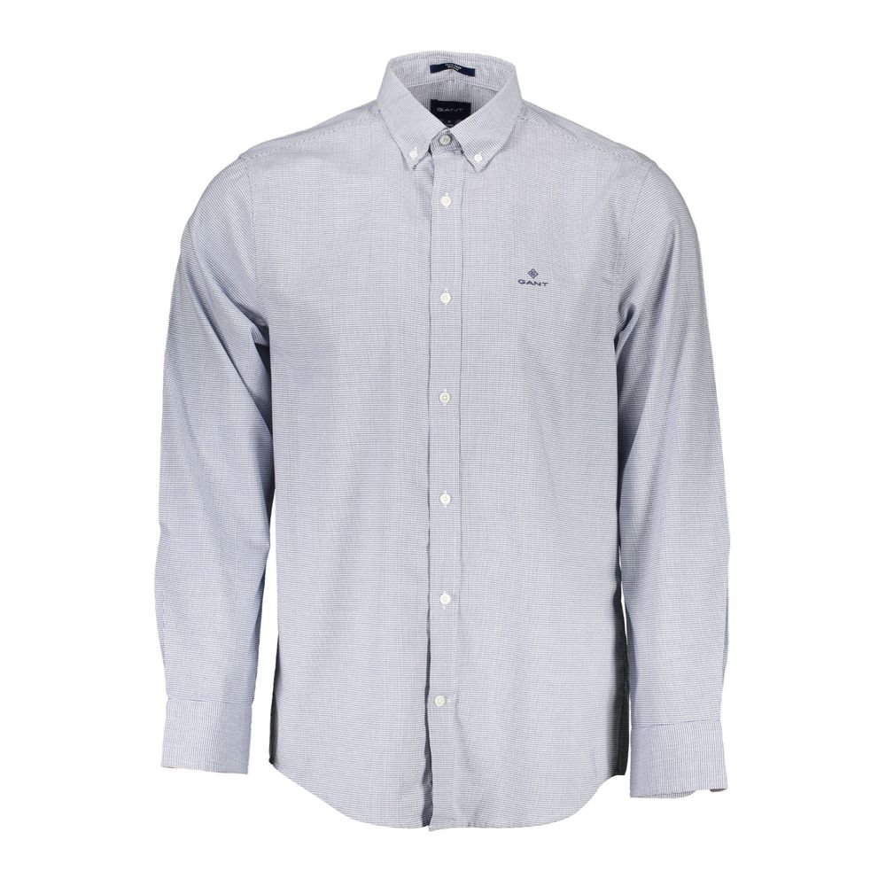 Gant Blu Organic Cotton Men Shirt | Regal Royce