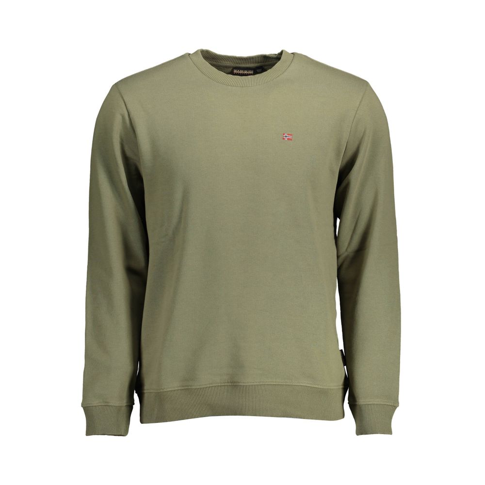 Napapijri Verde Cotton Men's Sweatshirt | Regal Royce