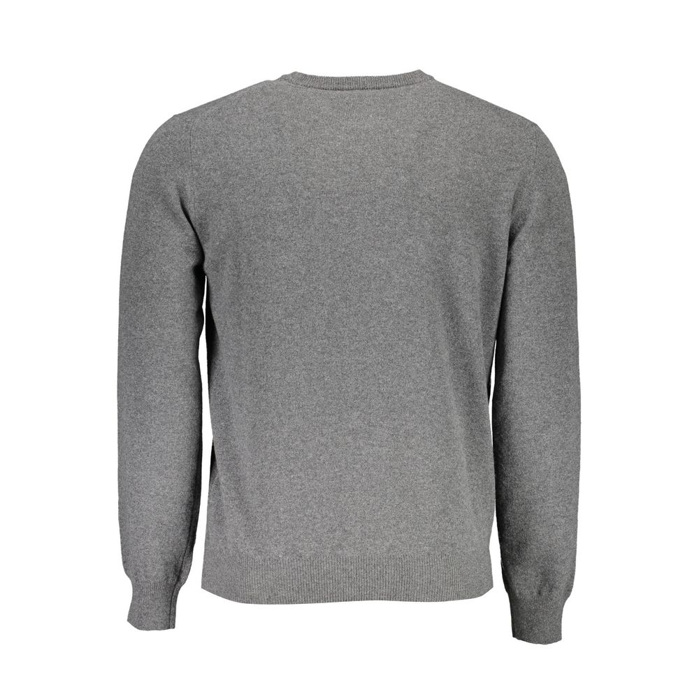Harmont & Blaine Gray Wool Sweater