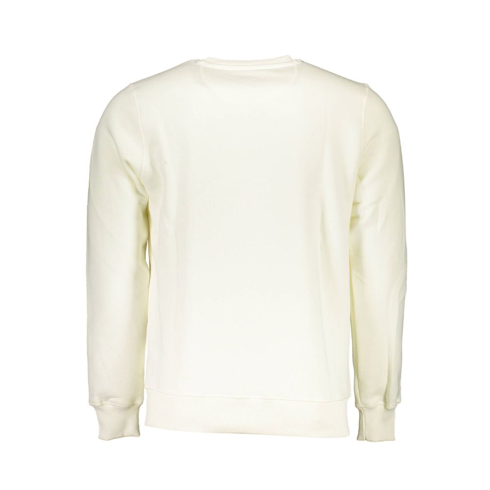 North Sails Bianco Cotton Men Sweatshirt | Regal Royce