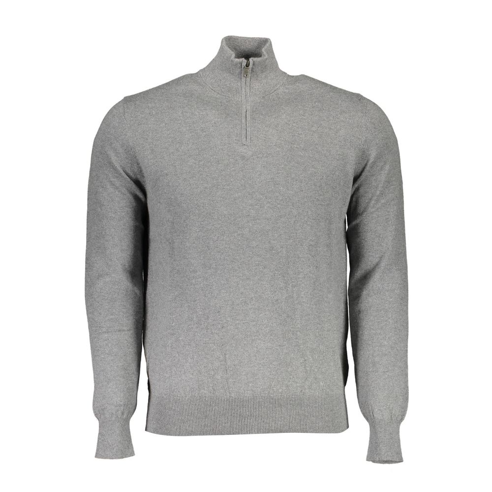 North Sails Grigio Cotton Men Sweater | Regal Royce