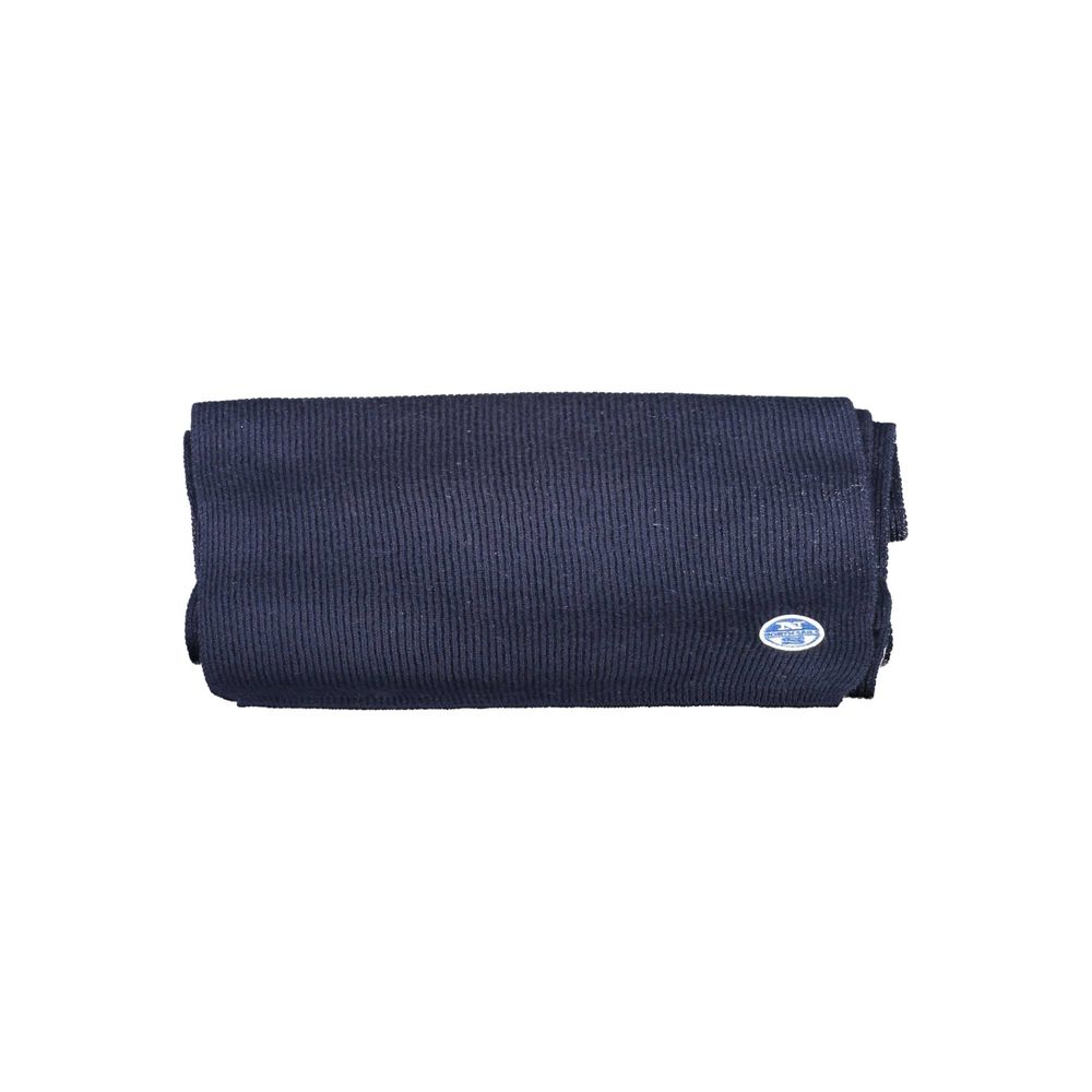 North Sails Blue Cotton Men Scarf | Regal Royce