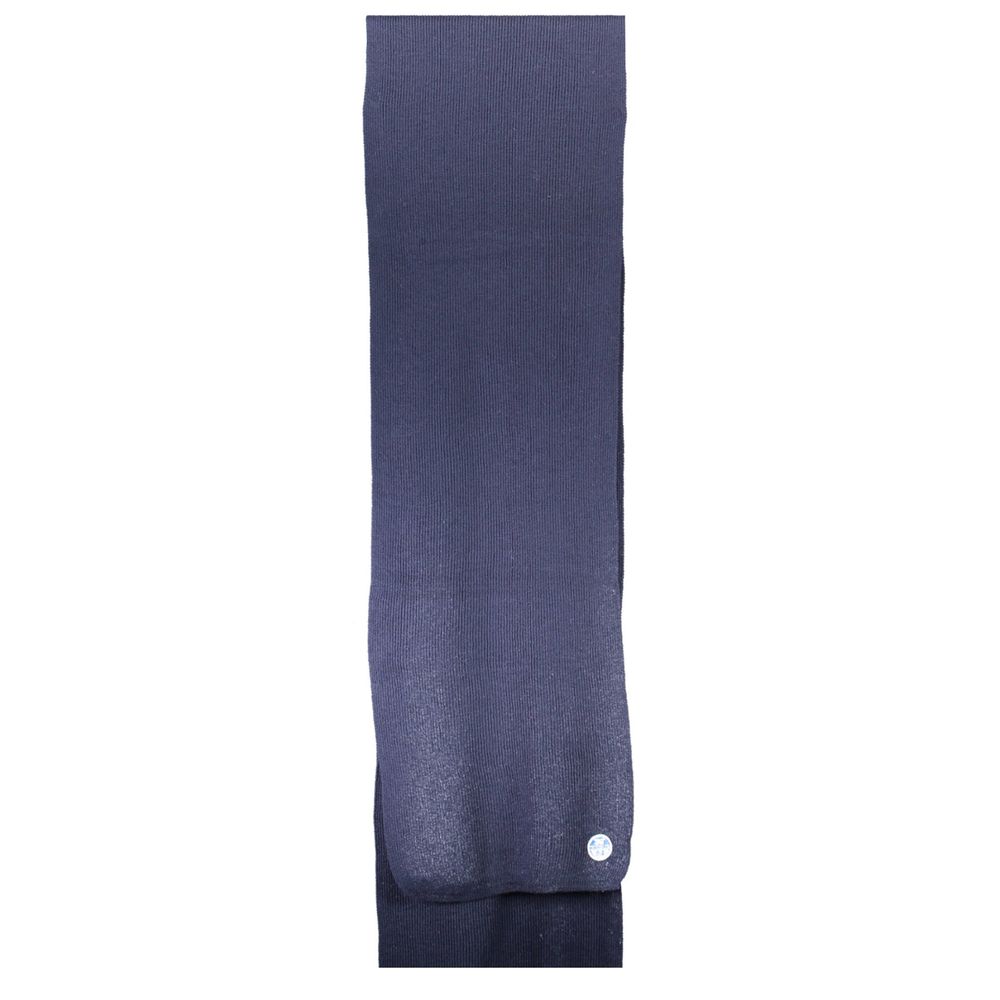 North Sails Blue Cotton Men Scarf | Regal Royce