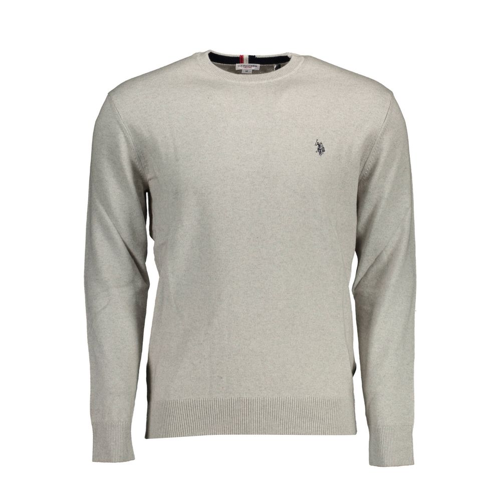 U.S. POLO ASSN. Grigio Cotton Men's Sweater | Regal Royce