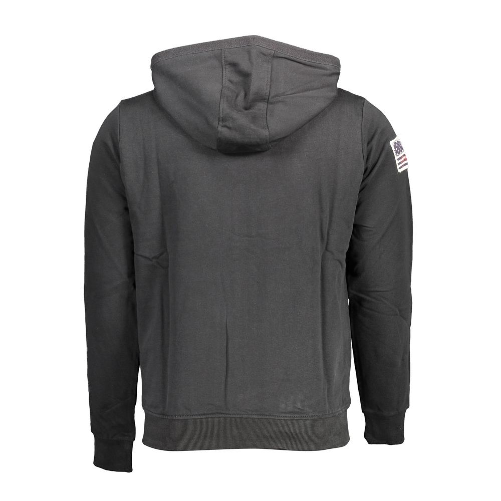 U.S. POLO ASSN. Black Cotton Sweatshirt
