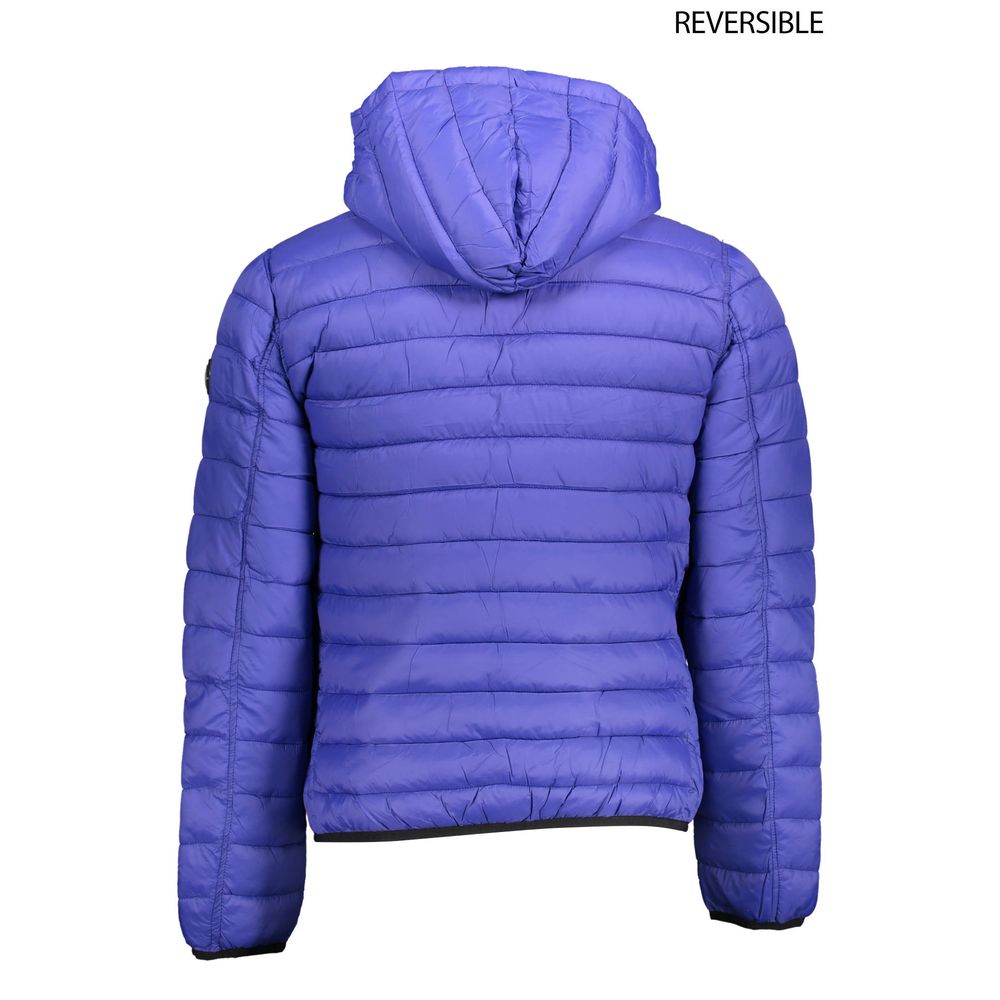 U.S. POLO ASSN. Blue Nylon Men Jacket | Regal Royce