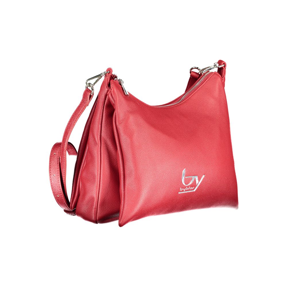 BYBLOS Rosso Polyurethane Women Handbag | Regal Royce