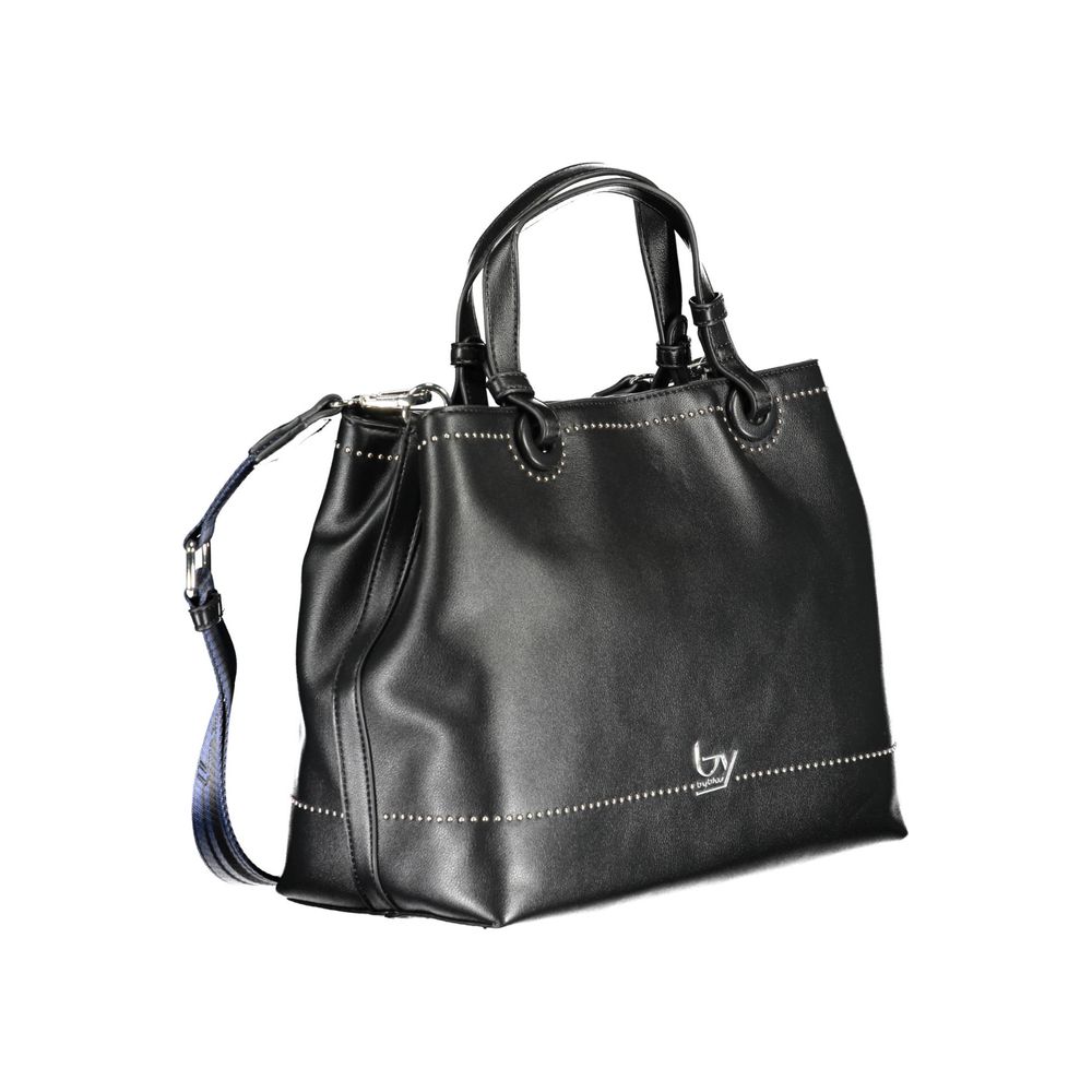 BYBLOS Nero Polyurethane Women Handbag | Regal Royce