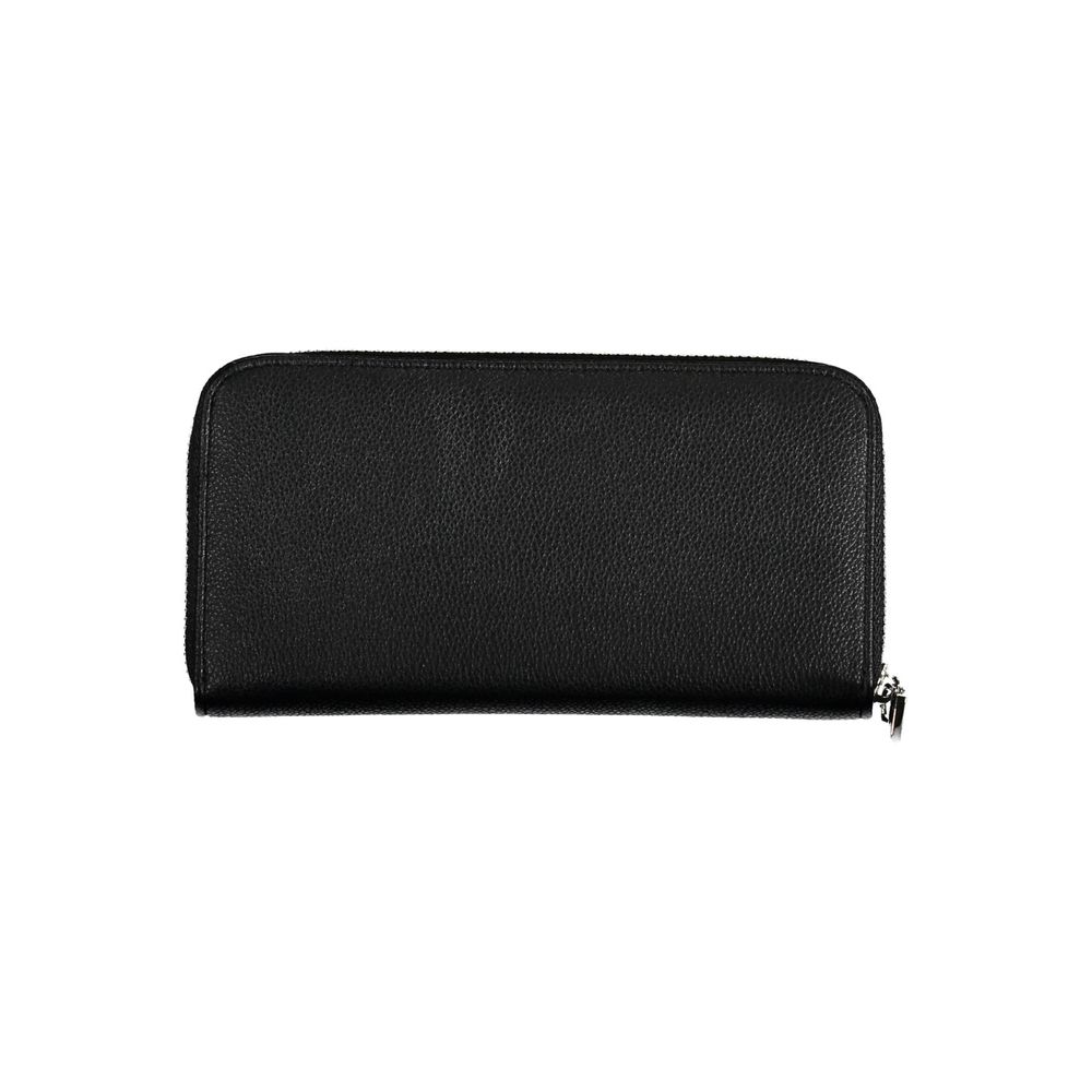 BYBLOS Black Polyurethane Women Wallet | Regal Royce
