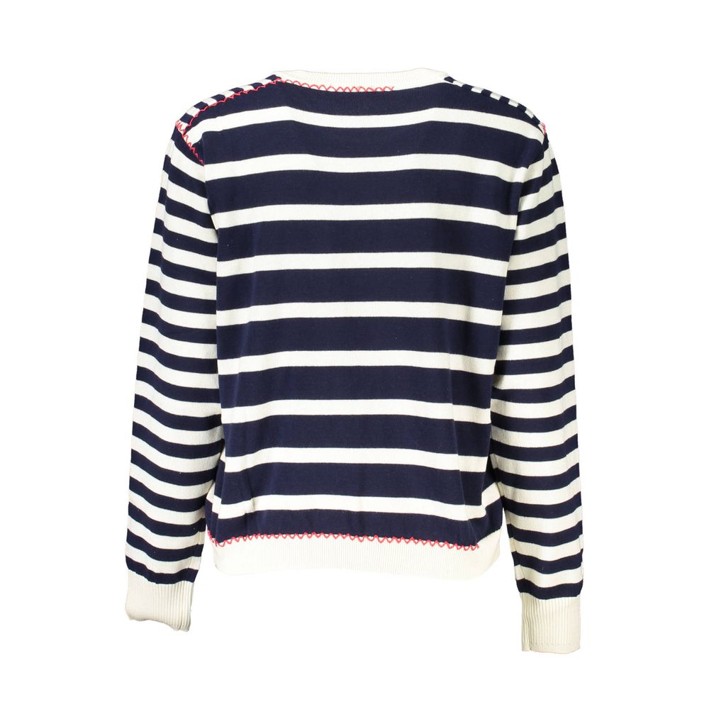 Desigual Blue Cotton Women's Sweater | Regal Royce
