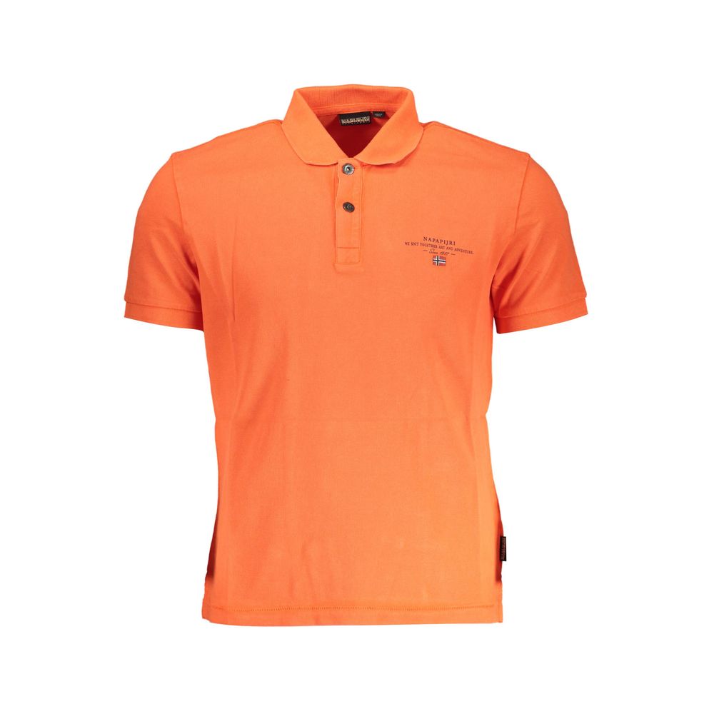 Napapijri Rosso Cotton Men Polo | Regal Royce