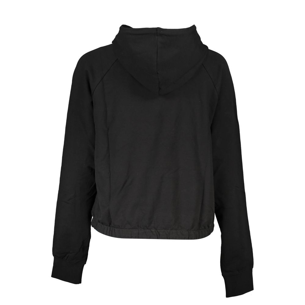 Fila Black Cotton Women's Sweatshirt | Regal Royce