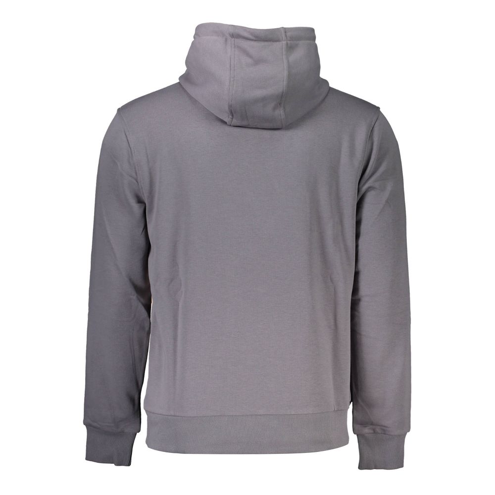 Cavalli Class Gray Cotton Men Sweater | Regal Royce