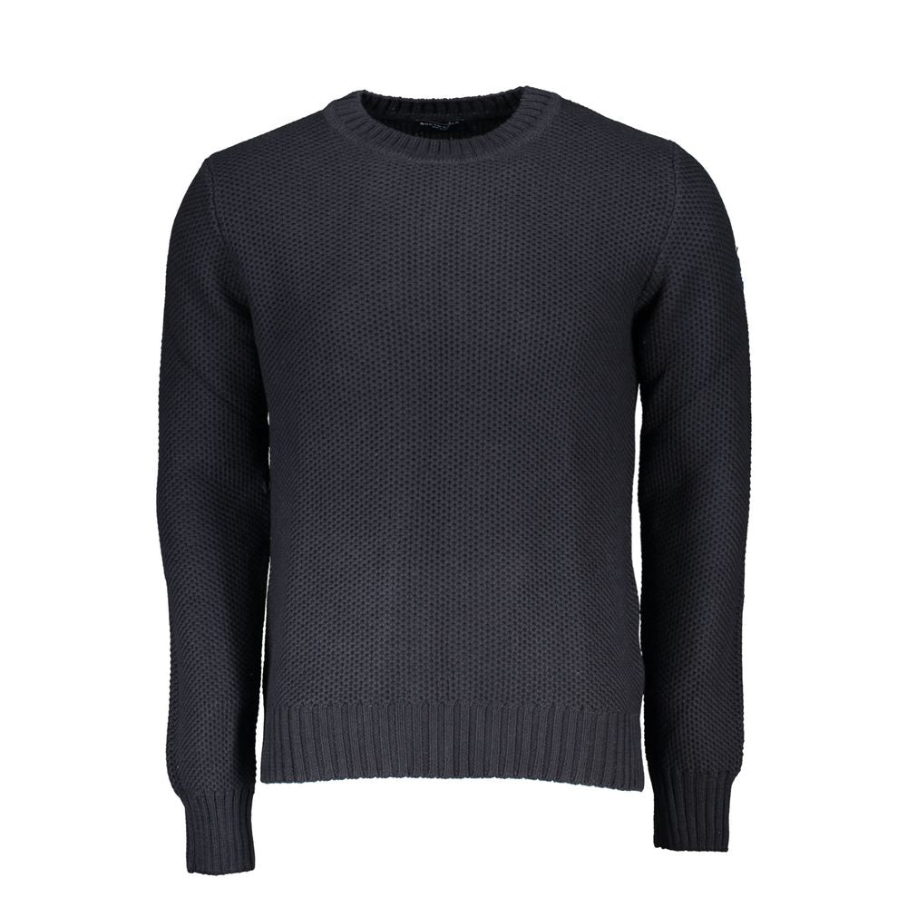 North Sails Blue Cotton Men Sweater | Regal Royce