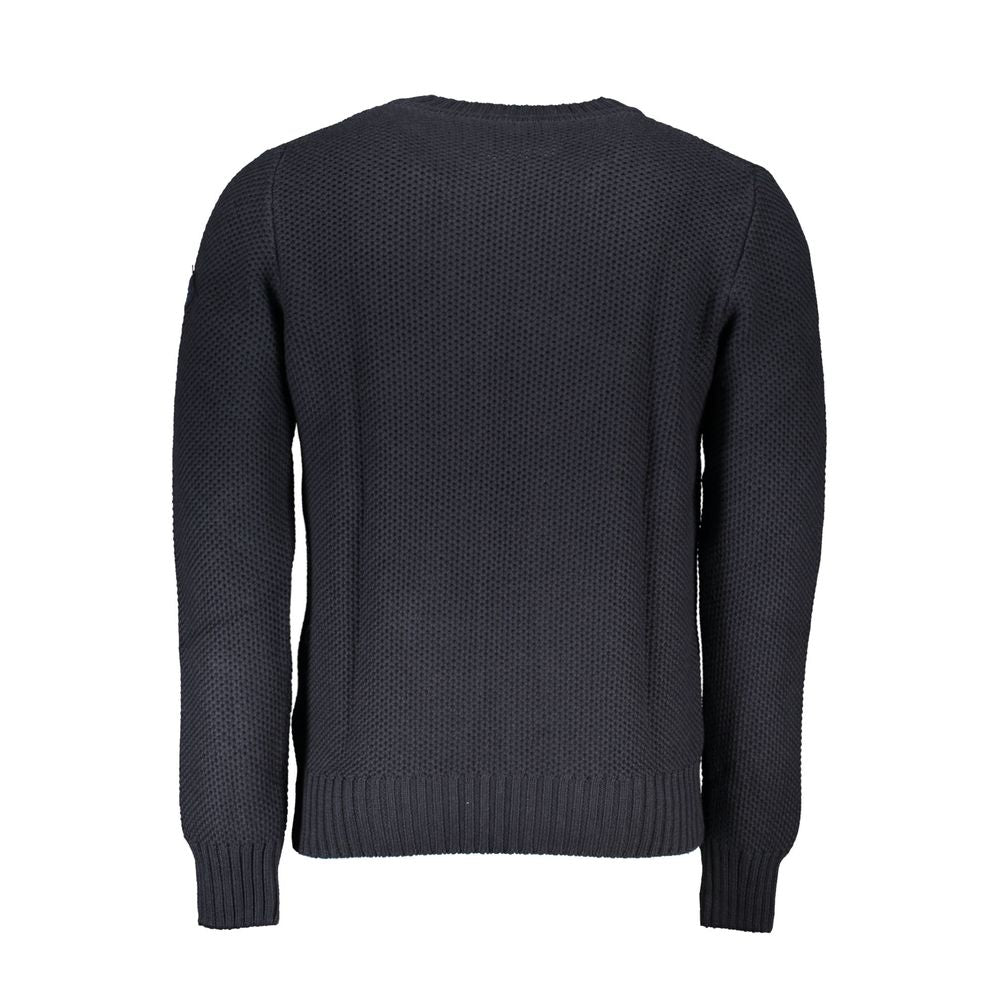 North Sails Blue Cotton Men Sweater | Regal Royce