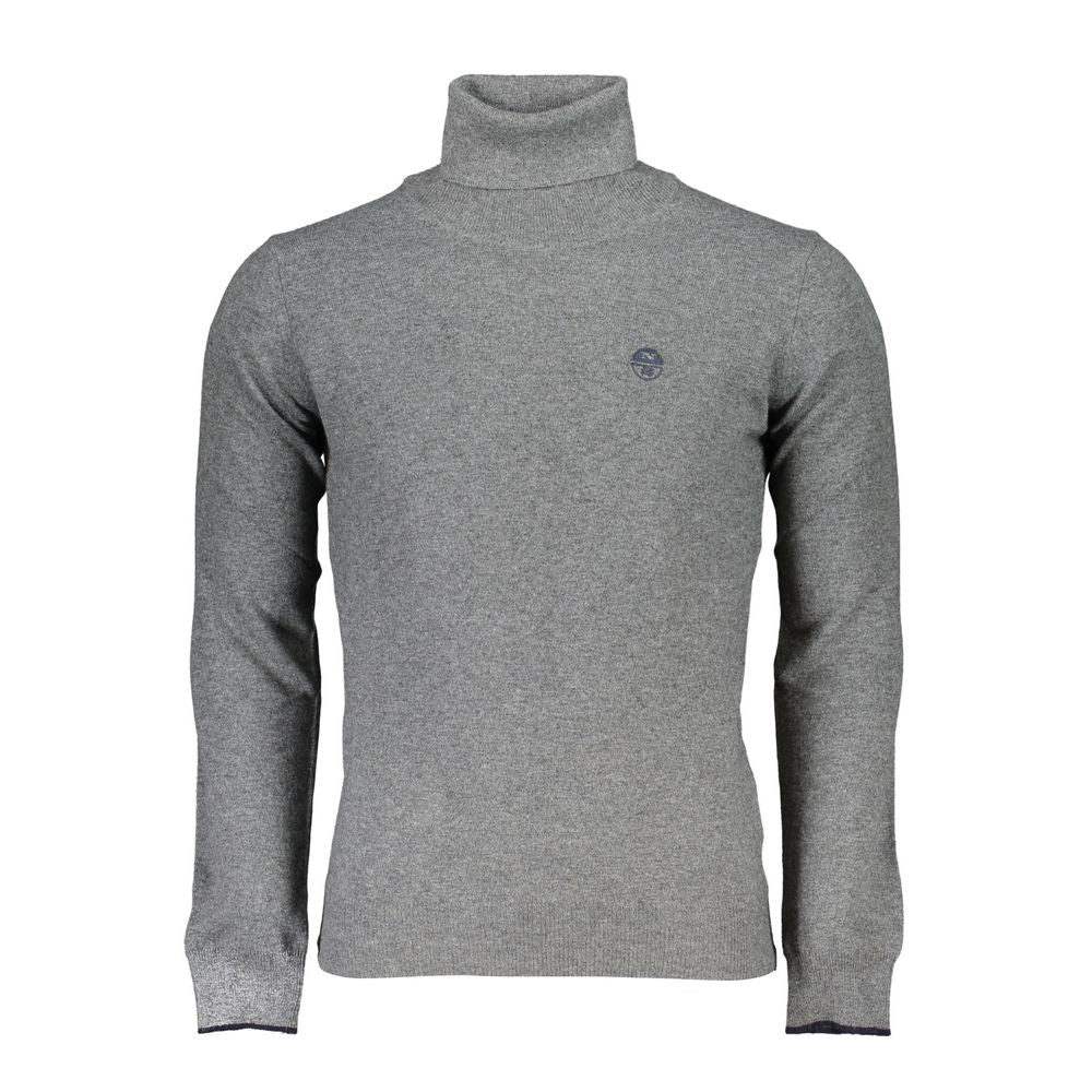 North Sails Grigio Poliammide Men Sweater | Regal Royce
