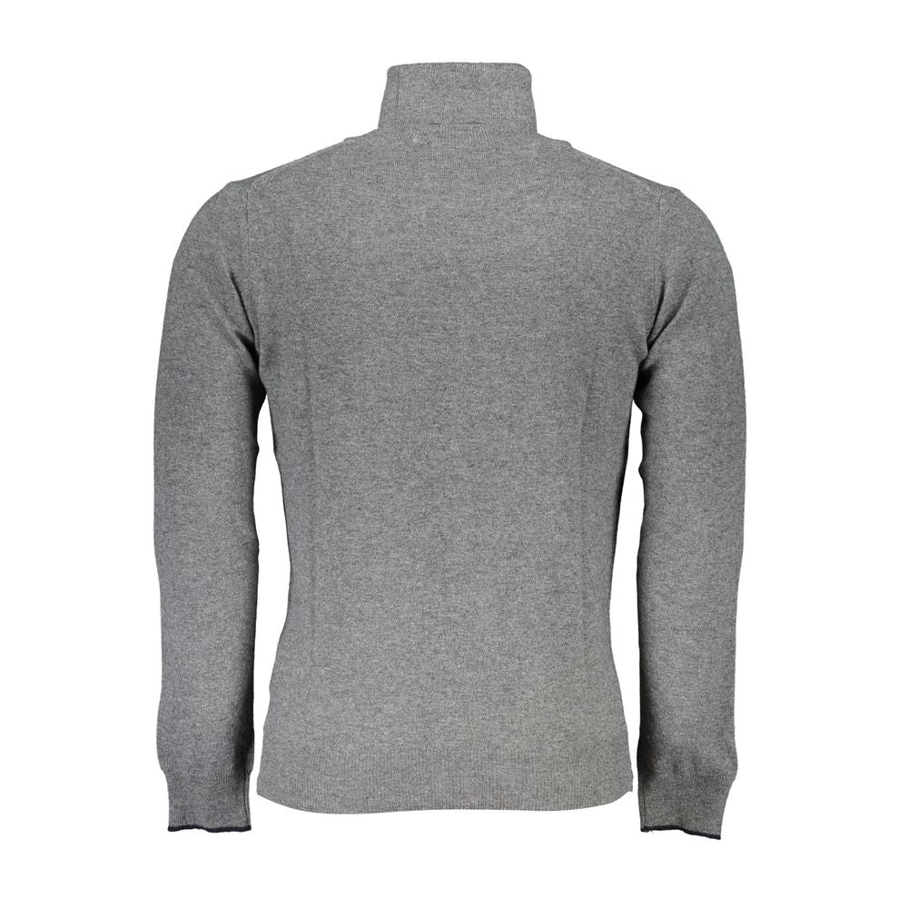 North Sails Grigio Poliammide Men Sweater | Regal Royce