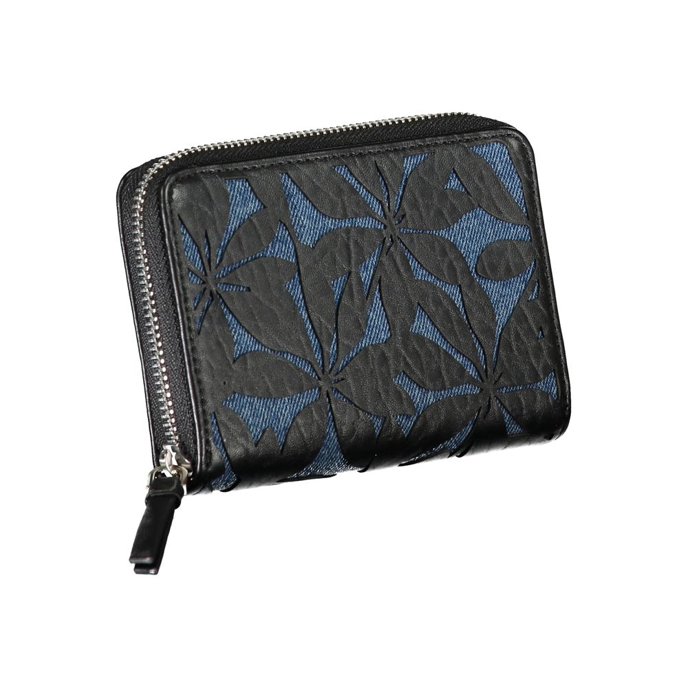 Desigual Black Polyethylene Wallet