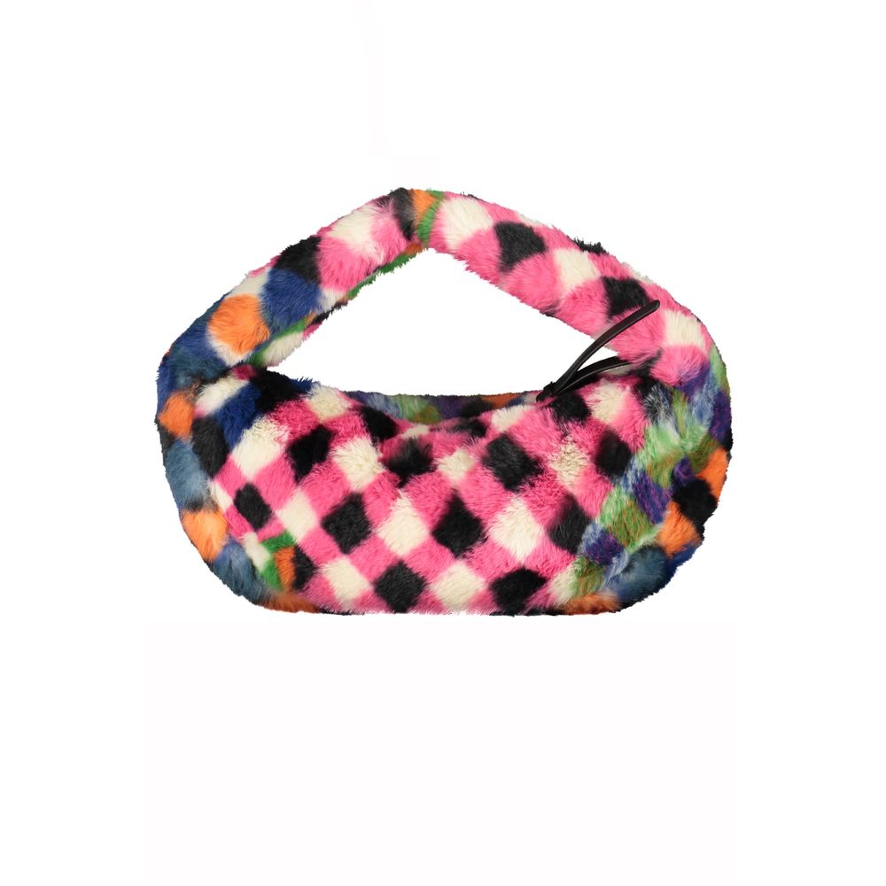 Desigual Nero Polyurethane Women Handbag | Regal Royce