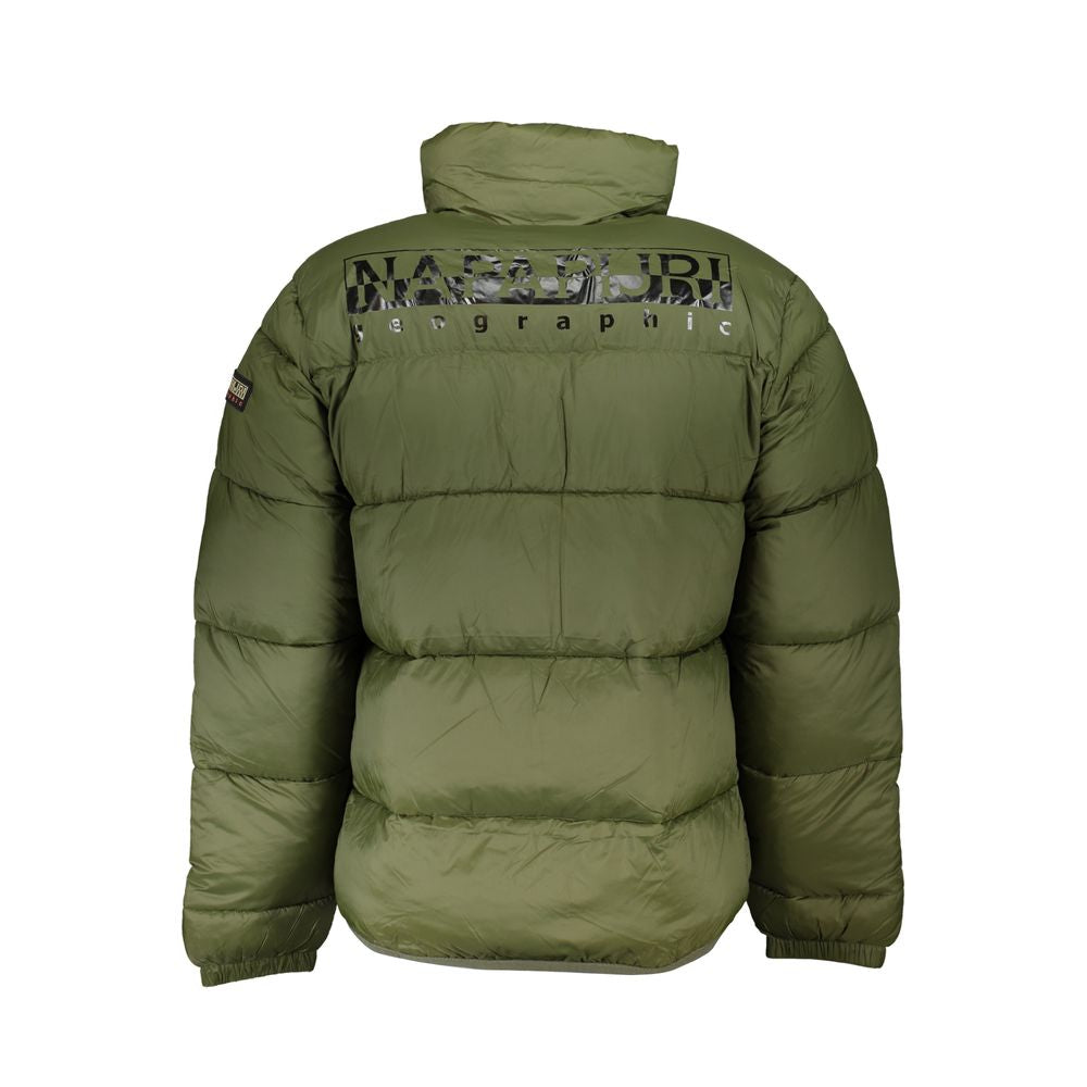 Napapijri Verde Poliammide Men's Jacket | Regal Royce