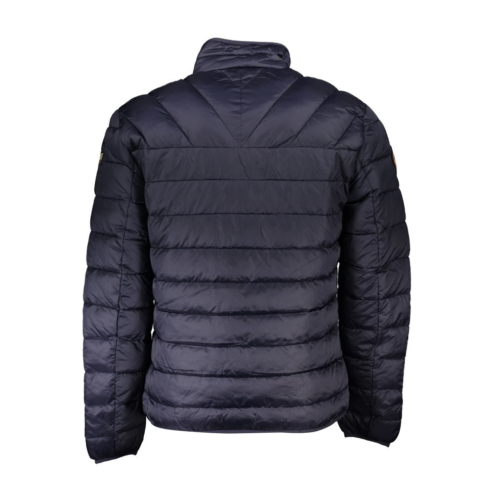 Napapijri Blue Polyamide Men's Jacket | Regal Royce