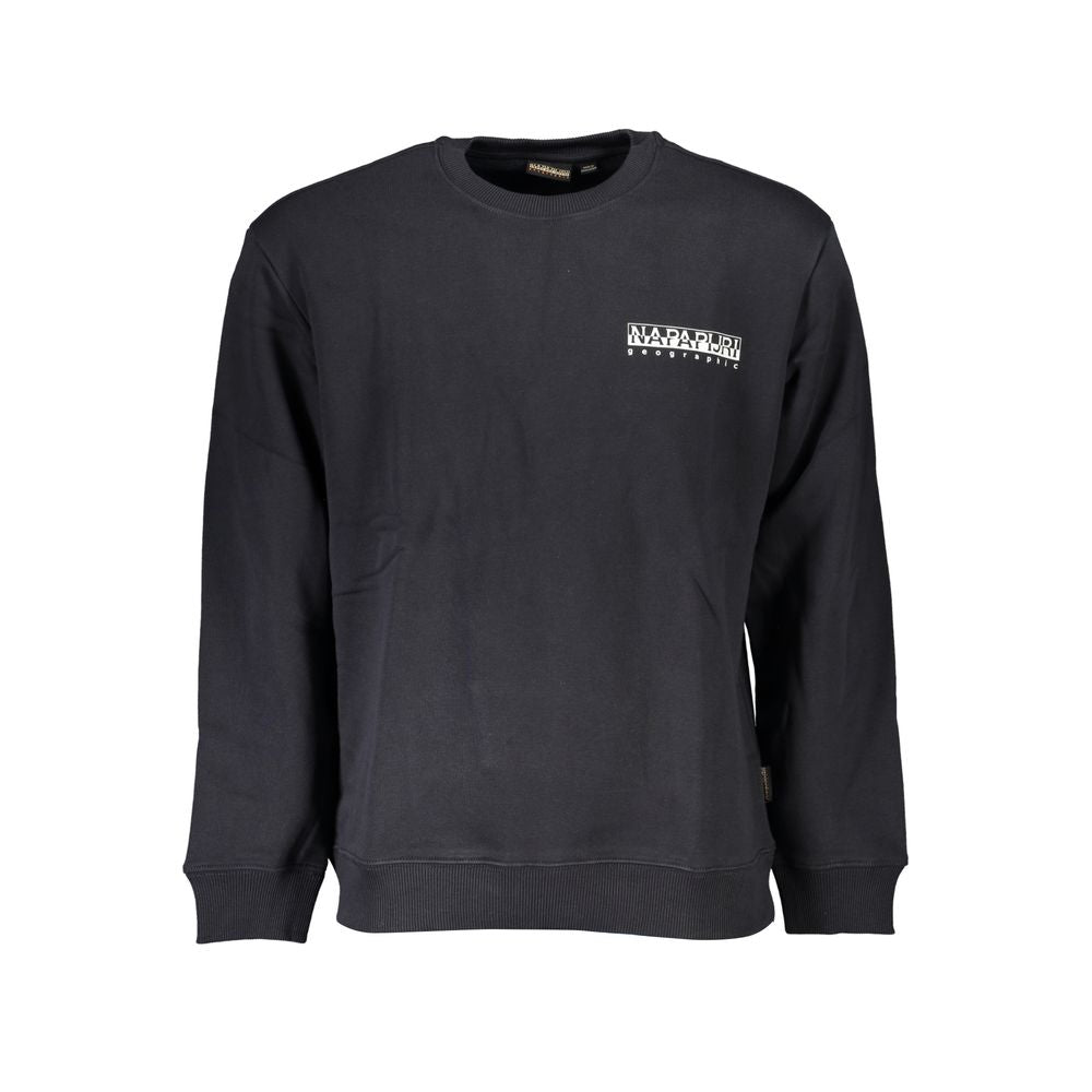 Napapijri Black Cotton Sweatshirt