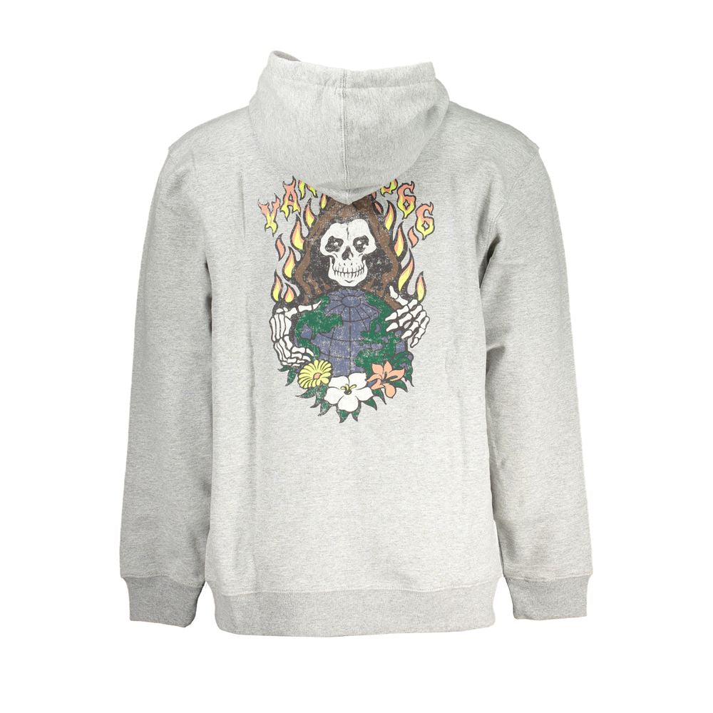 Vans Grigio Cotton Men's Hoodie | Regal Royce