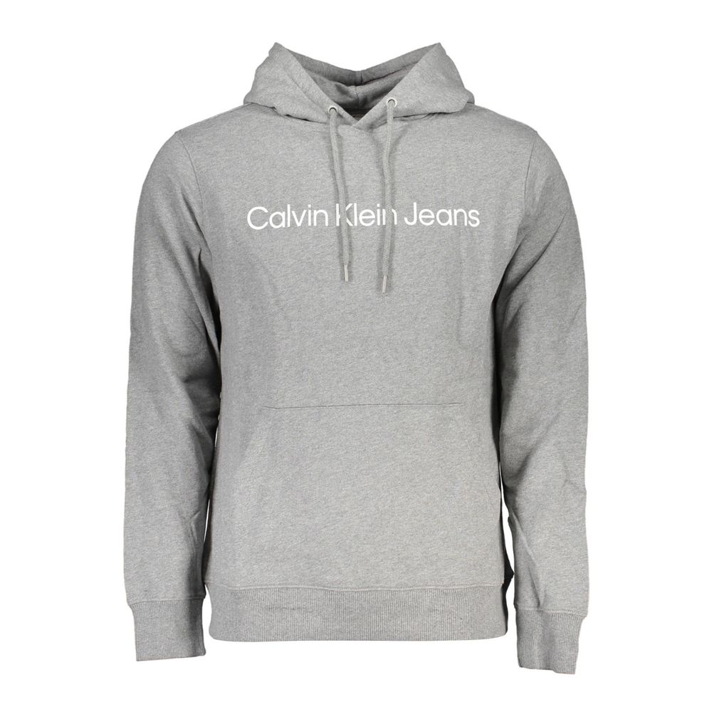 Calvin Klein Grigio Cotton Men's Sweatshirt | Regal Royce