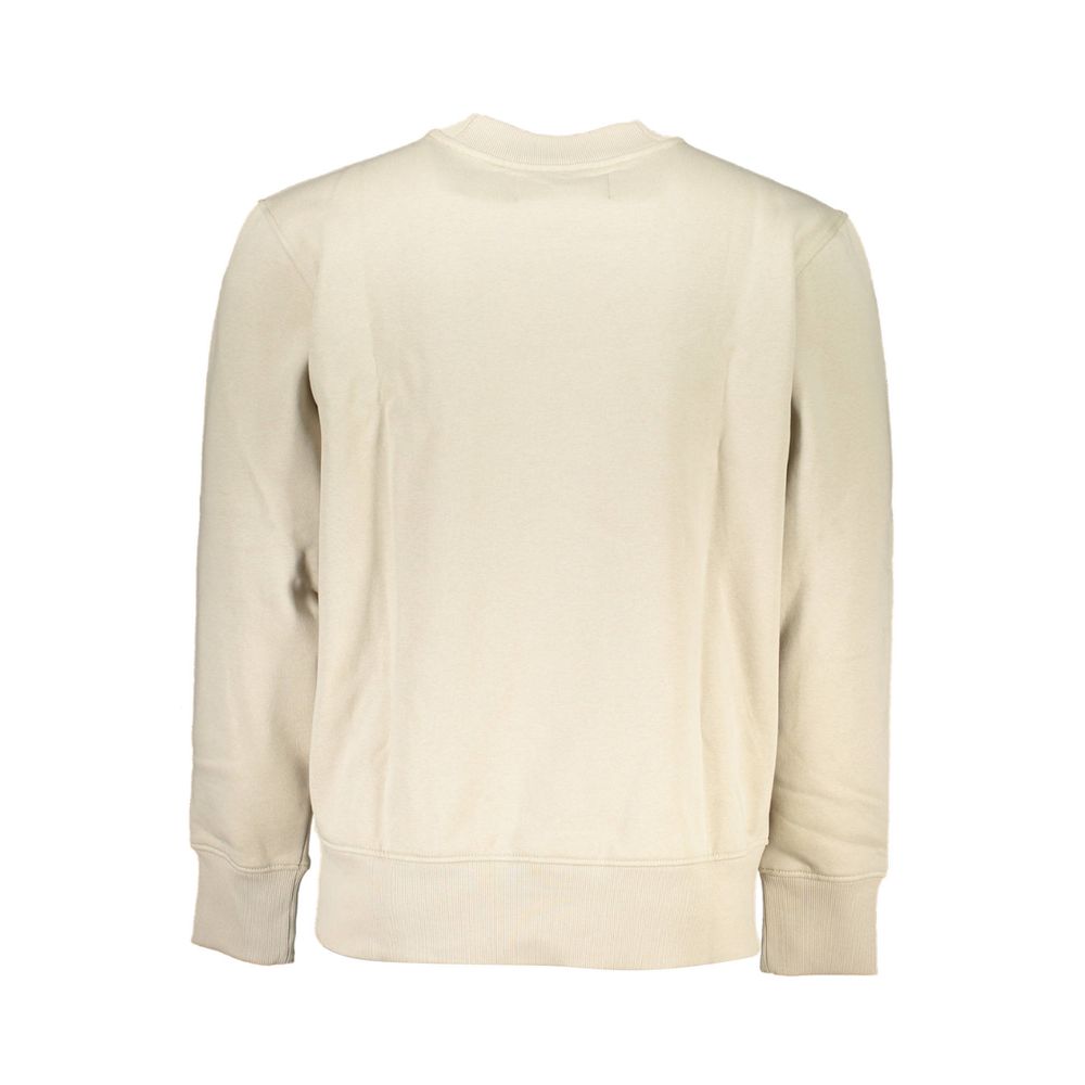 Calvin Klein Beige Cotton Men Sweatshirt | Regal Royce