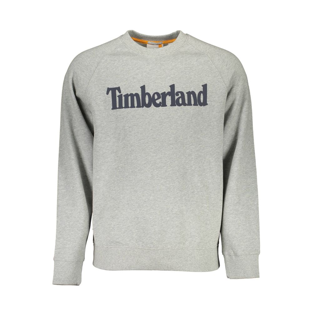 Timberland Gray Cotton Sweatshirt