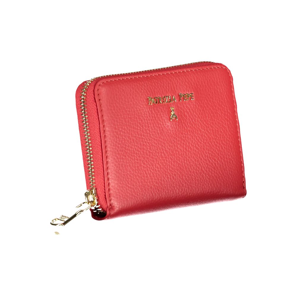 Patrizia Pepe Rosso Poliuretano Woman Wallet | Regal Royce