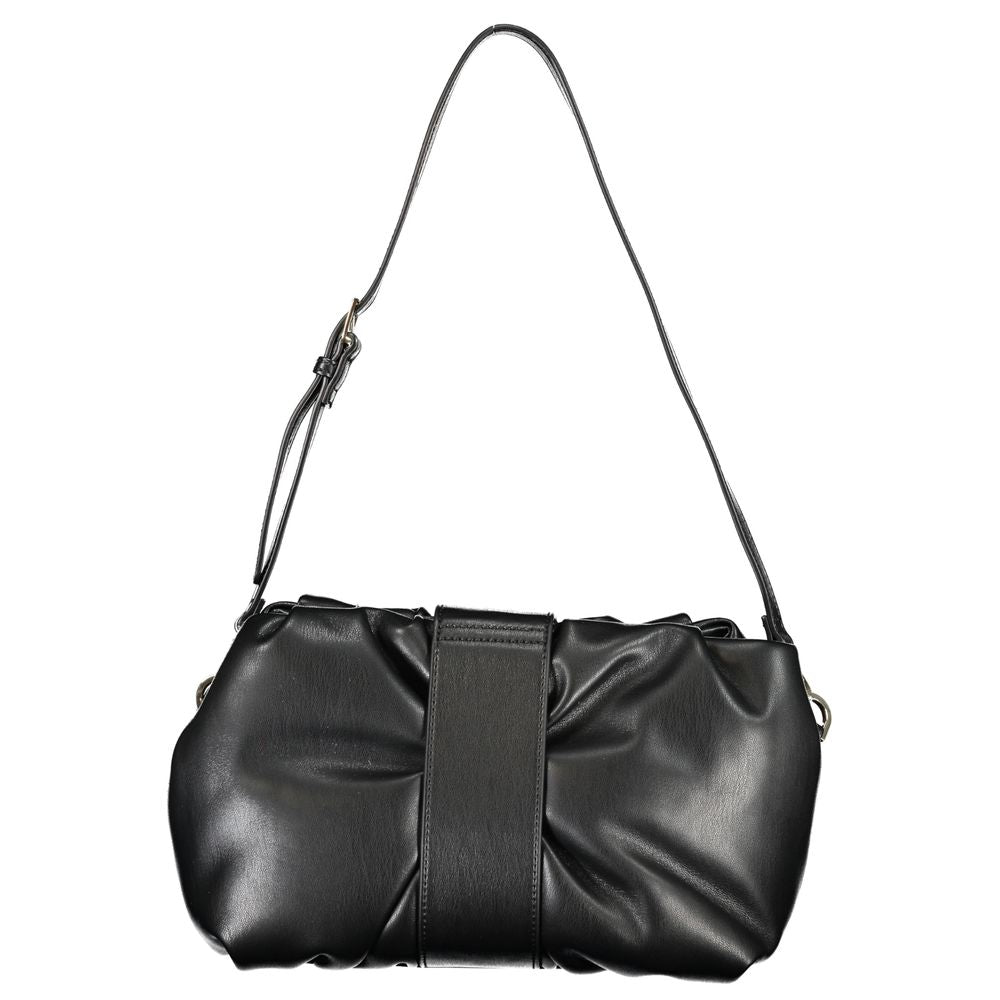 Patrizia Pepe Nero Poliuretano Women Handbag | Regal Royce
